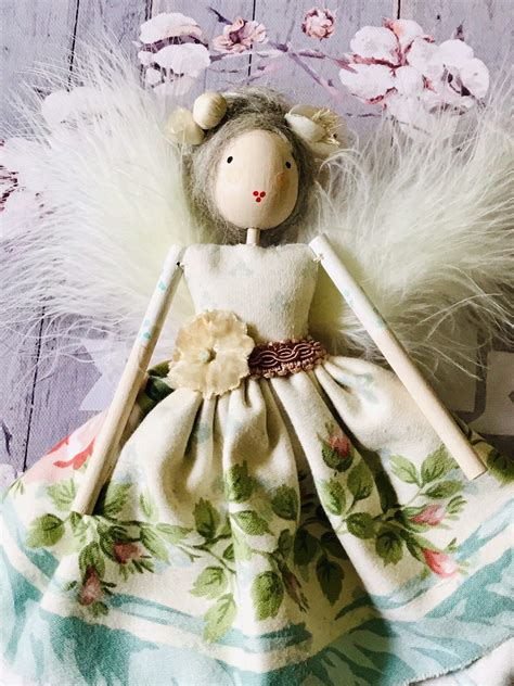 Handmade Vintage Fairy Doll Heirloom Dollfairy Doll Etsy Uk Fairy