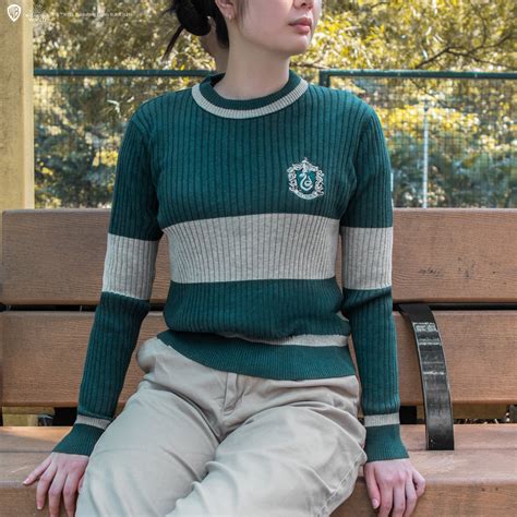 Slytherin Quidditch Sweater Harry Potter Cinereplicas