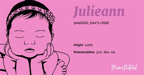 Julieann Name Meaning Origin Popularity Girl Names Like Julieann Mama Natural