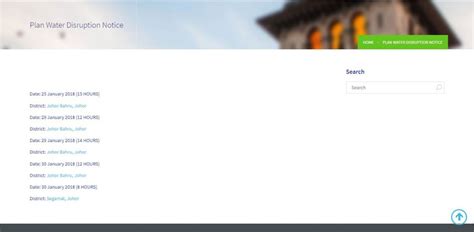 This comes after the rantau panjang river water treatment plant (lra) was suspended at 7.15am while lra phase … ATTENTION: Water Disruption in Some Areas of Johor Bahru ...