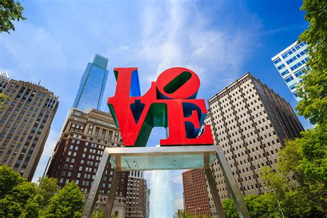Love Park Attractions In Greater Philadelphia Philadelphia