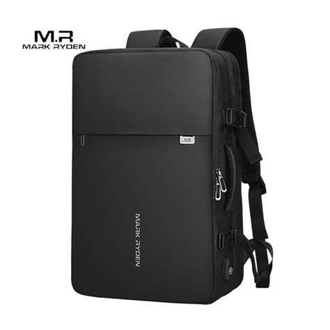 mark ryden mr 8057 expandable anti theft backpack fit 17 inch laptop men s business travel bag