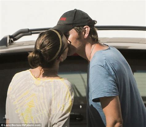 Milla Jovovich And Husband Paul W S Anderson Share A Kiss In Malibu