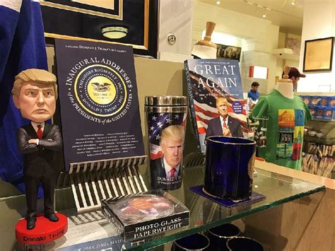 Browse the trump organization's portfolio of hotels, golf courses, estates and more. At D.C. gift shops, Trump stuff flying