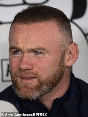 The man behind the goals. Wayne Rooney is mocked by fans over his bushy beard as ...