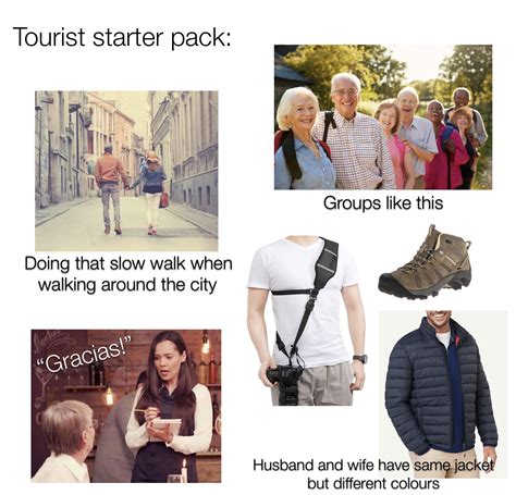 Tourist Starter Pack Rstarterpacks Starter Packs Know Your Meme