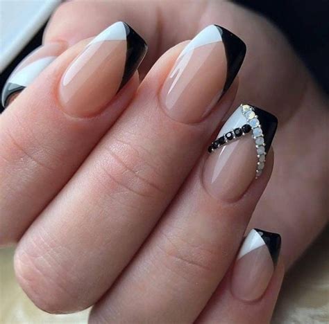 15 Diseños De Manicure Francés En Tonos Que No Son Blanco French Nails