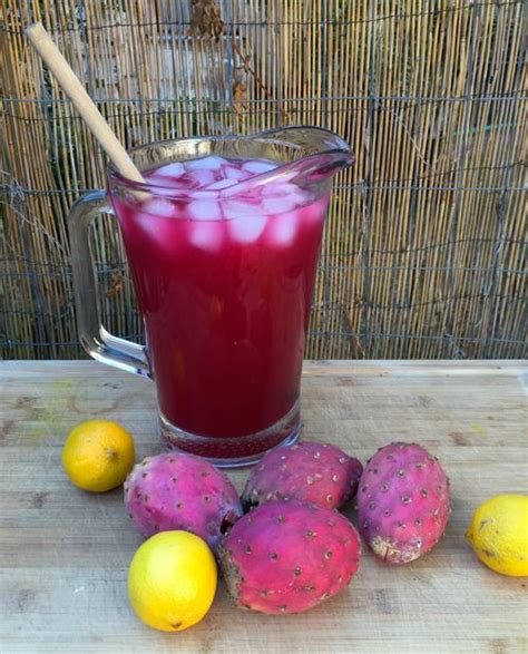 Everything from prickly pear syrup for deserts, drinks and coolers, to cactus candy, jelly and honey! Prickly cactus pear lemonade | Pear lemonade recipe ...