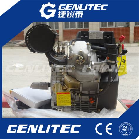 China Multi Usage 20hp Air Cooled V Twin 2 Cylinder Diesel Engine
