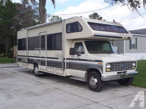 1990 Fleetwood Tioga Arrow 27 Ft Class C Rv With Ford E 350 Chassis