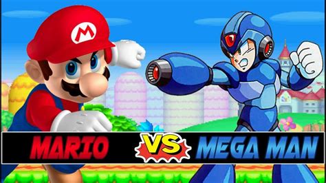 Mugen Battles Mario Vs Mega Man Youtube