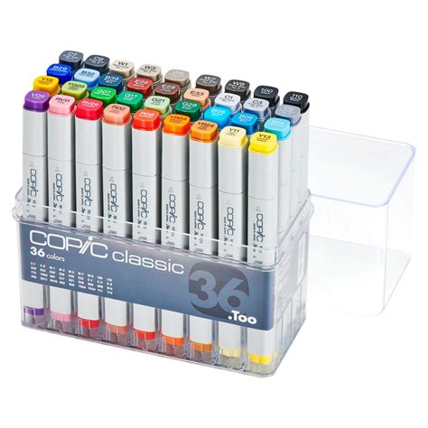 Copic Classic Marker 36 Set Basic