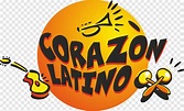 Baile latino corazón latino corazon latino, pelota, texto, naranja ...