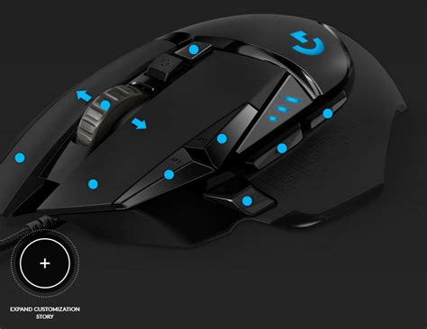 Logitech G502 Hero Mouse Incredible Connection