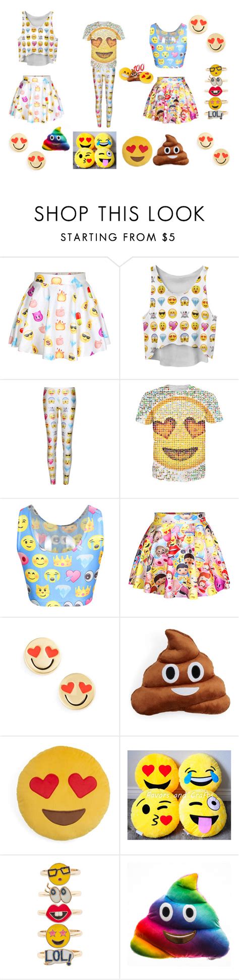 Dress Up As Your Favorite Emoji By Friendlyy Liked On Polyvore