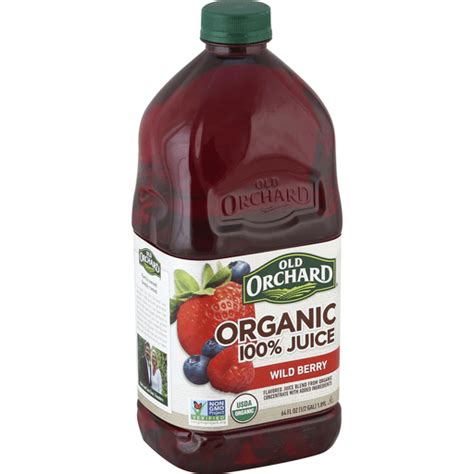 Old Orchard 100 Juice Organic Wild Berry Juice And Lemonade Martin