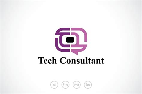 Tech Consultant Logo Template ~ Logo Templates ~ Creative Market