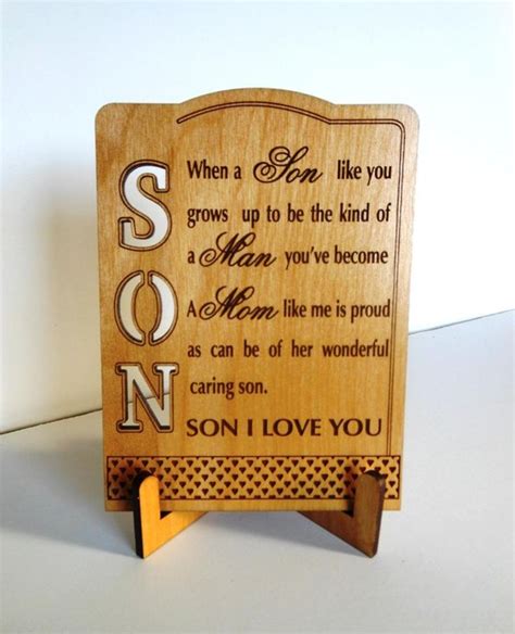 Personalized Gift For Son From Mom And Dad Birthday Gifts Etsy In