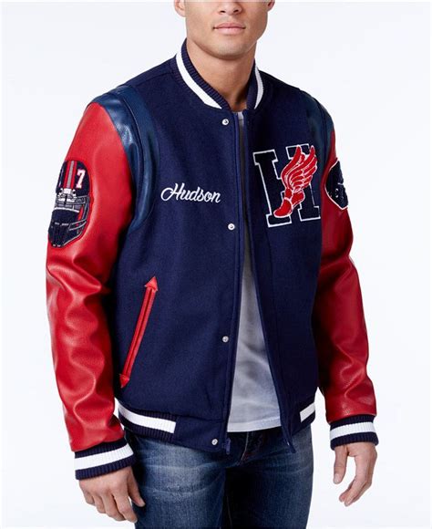 Hudson Nyc Mens Champion Varsity Jacket Varsity Jacket Men Varsity