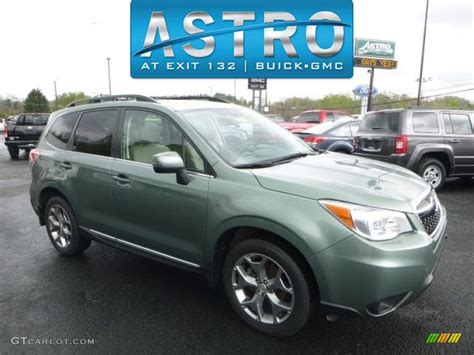 2015 Jasmine Green Metallic Subaru Forester 25i Touring 120018456