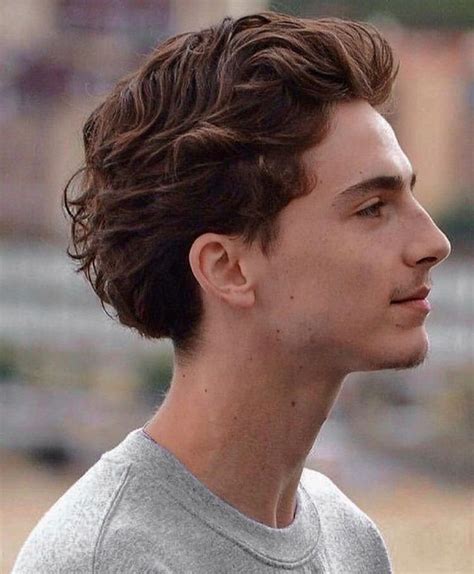 Timmys Side Profile🌟 ️ Mens Hairstyles Thick Hair Long Hair Styles