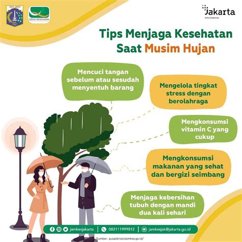 Tips Menjaga Kesehatan Saat Musim Hujan Atmago