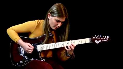 16 Year Old Guitarist TINA S Performs IRON MAIDENs The Trooper