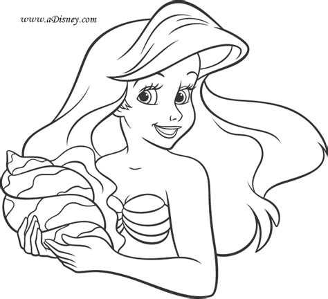 Cuentos Infantiles Ariel Para Colorear La Sirenita Dibujos Para