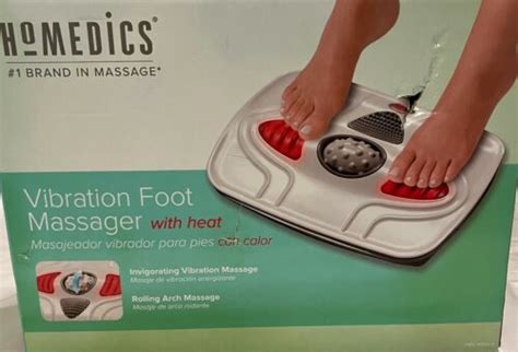 Homedics Vibration Foot Massager With Heat Fmv 400h 2 New In Box 31262093967 Ebay