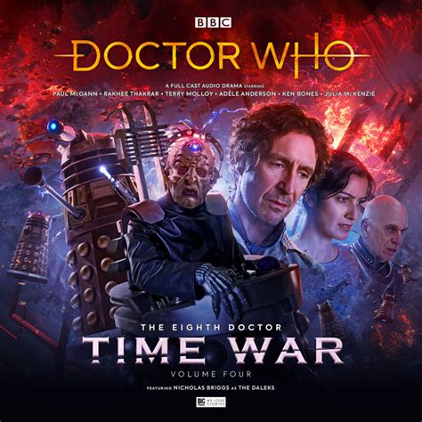 Big Finish The Eighth Doctor The Time War 4 Merchandise Guide The