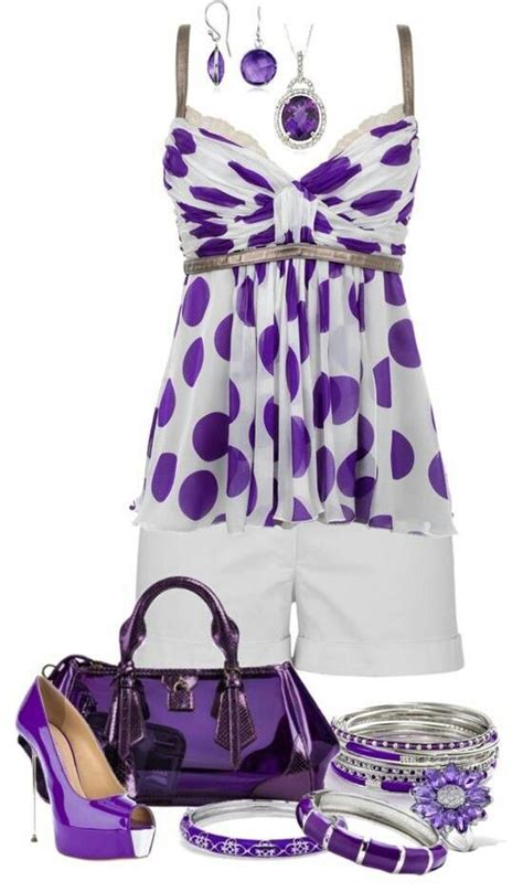 Purple Confidence Fashion Purple Fashion Purple Outfits