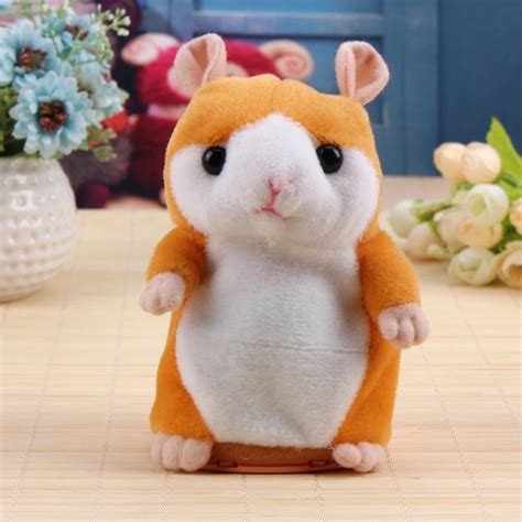 Buy Kawaii Talking Hamster Baby Plush Toy Sound Record