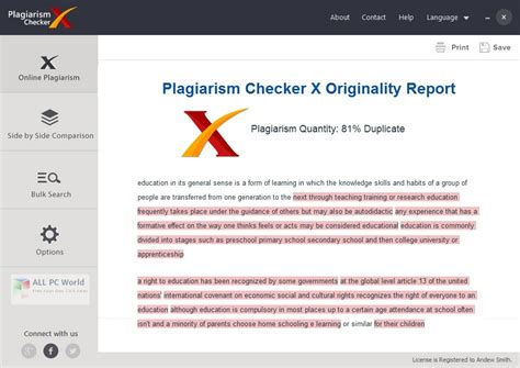We present you the solution to check for plagiarism in your textual content with the help of our free plagiarism checker. Download Plagiarism Checker X 6.0 Free - ALL PC World