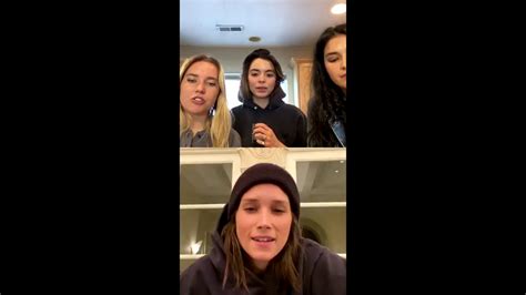 Shannon Beveridge Instagram Live With The Aces April 20 Youtube