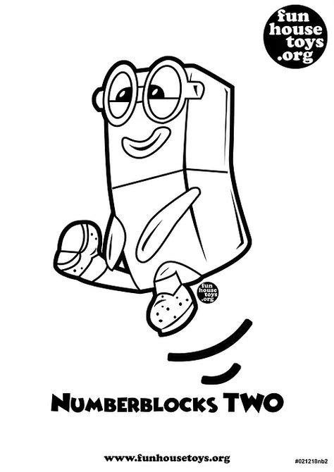 Numberblocks 2 Coloring Page Free Printable Coloring Pages For Kids