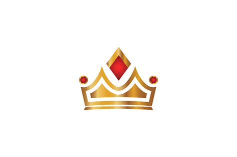 Gold Crown Logo Graphic By Friendesigns · Creative Fabrica