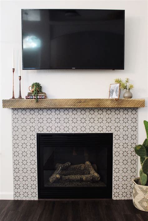 Diy Fireplace Makeover That Newlywed Life Fireplace Makeover Gas