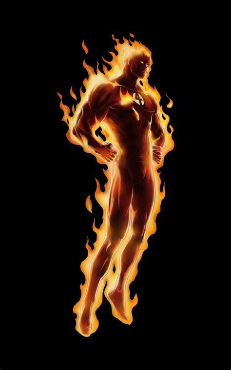 Human Torch Marvel And Dc Wiki Fandom