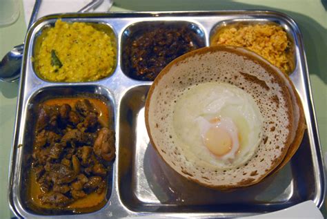 Egg Hopper Chicken Curry Lentil Dhal Shrimp Sambol Coc Flickr