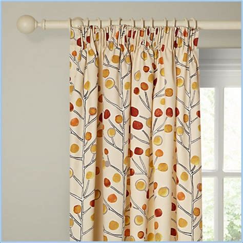 These stylish linen blend window curtain panels offer a luxurious contemporary geometric design that will grace any room in the home. Scion Curtains John Lewis 'Berry Tree' orange/red/cream 66" x 90" **NEW in pack** | in Liverpool ...