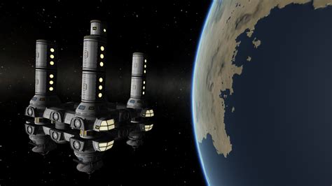 My Second Kerbal Space Station Named Wy Kss Its Very Much Inspired