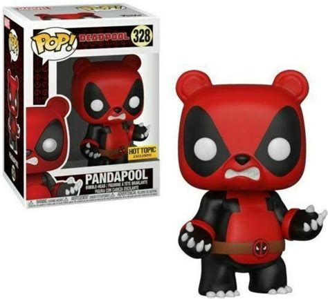 Funko Marvel Deadpool Pop Marvel Pandapool Exclusive Vinyl Bobble Head