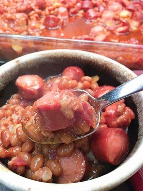 Homemade Baked Beans And Weenies Recipe