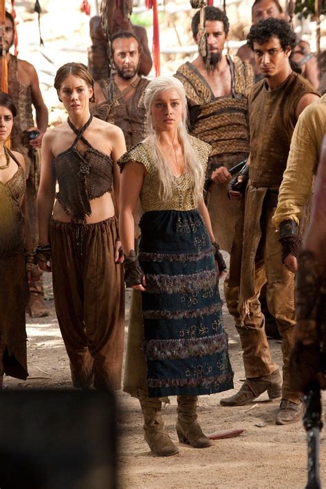 Daenerys Targaryen Game Of Thrones Khaalesi Season 2 Trono Di Spade