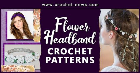 21 Crochet Flower Headband Patterns Crochet News
