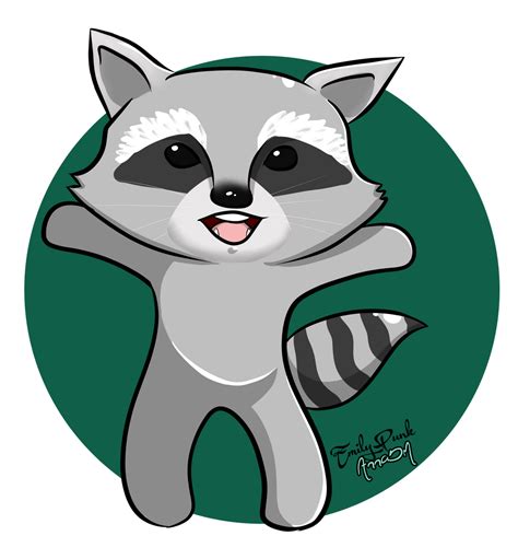 Raccoon Chibi By Annadm On Deviantart