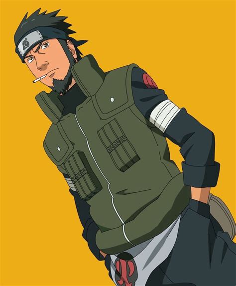 Asuma Sarutobi Naruto Shippuden Characters Anime Naruto Shikamaru