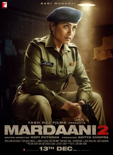 Mardaani 2 Film Poster On Behance