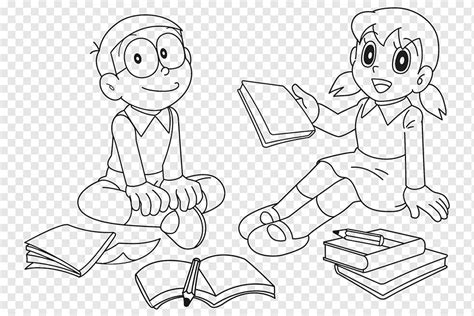 Shizuka Minamoto Libro Para Colorear Doraemon Nobita Nobi Dibujo Pdmrea