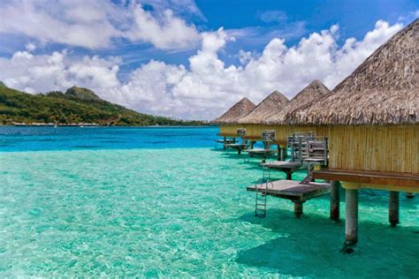 Best Romantic Matira Beach Bora Bora Tahiti Wallpaper View